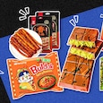 Snacks from around the world.
