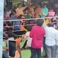 मंदिर में भगदड़ से अब तक दस की मौत. (Photo: Screengrab)